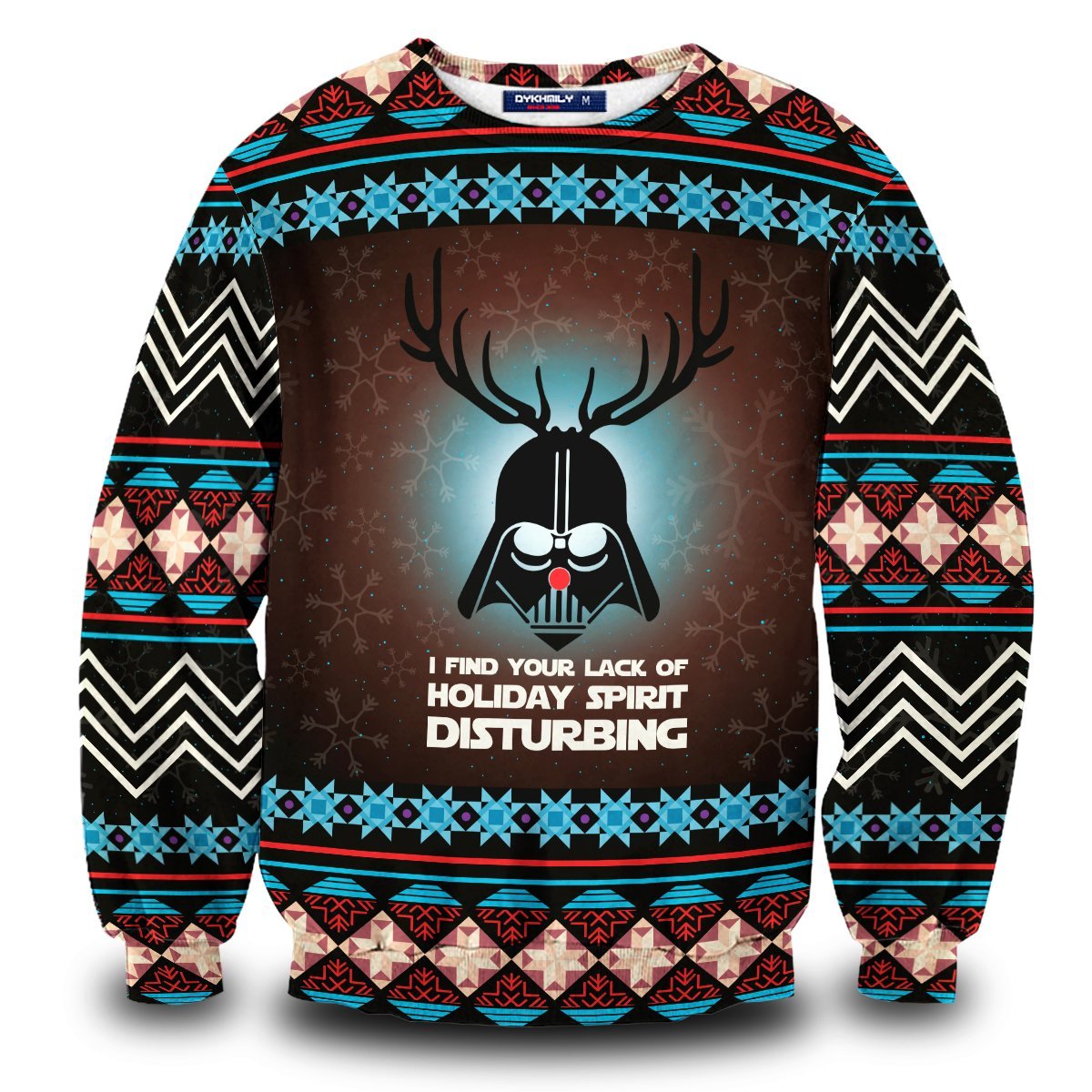 SW Ugly Sweater SW Sith I Find Your Lack Of Holiday Spirit Disturbing Sweater