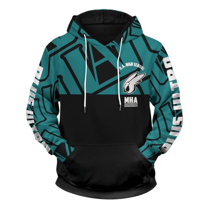  My Hero Academia Hoodie Boku No Hero Academia Apparel Midoriya Plus Ultra Hoodie Adult Full Print