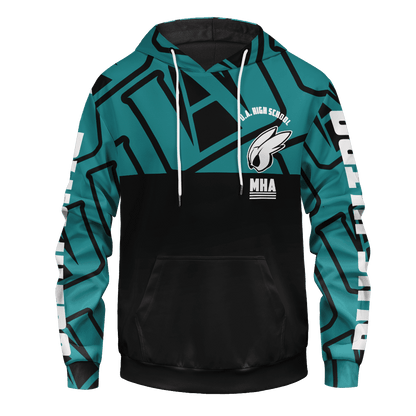  My Hero Academia Hoodie Boku No Hero Academia Apparel Midoriya Plus Ultra Hoodie Adult Full Print