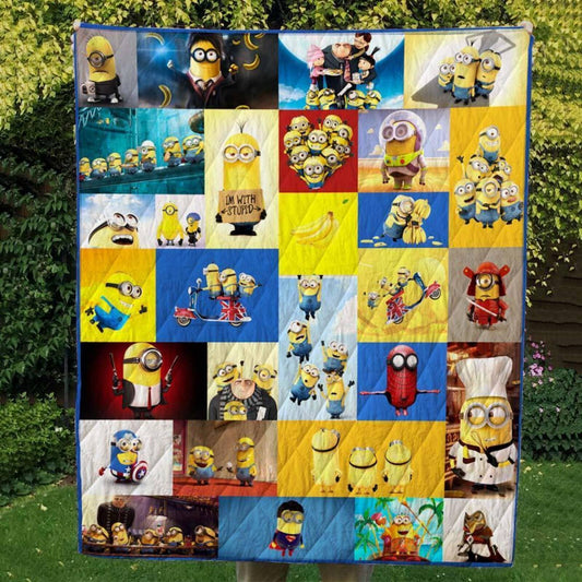 Unifinz Minions Quilt Minions Despicable Me Characters Quilt Amazing Minions Quilt 2023