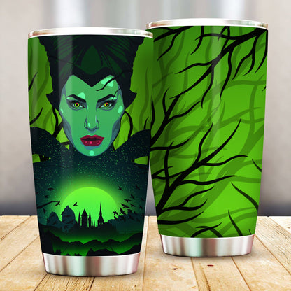 Unifinz DN Maleficent Tumbler Maleficent Beauty Art Disney Villains Tumbler Cup High Quality DN Maleficent Travel Mug 2024