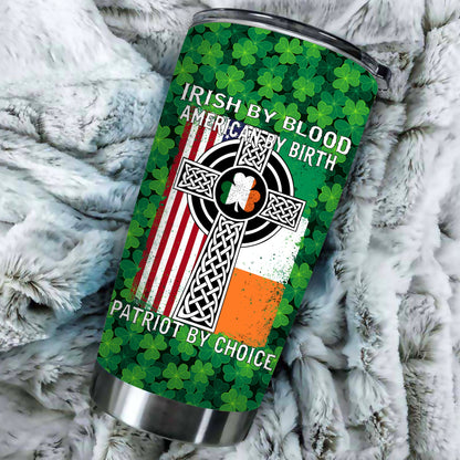 Unifinz ST. Patrick's Day Tumbler Irish By Blood ST. Patrick's Day Lucky Charms Shamrock Tumbler Cup Awesome ST. Patrick's Day Travel Mug 2025