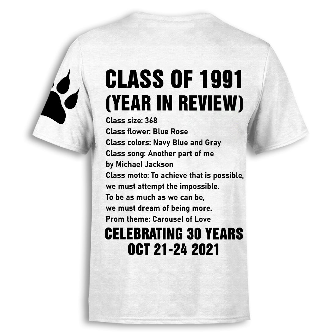 Class Of 1991 T Shirt