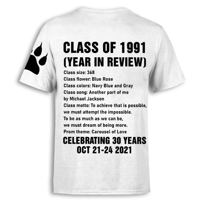 Class Of 1991 T Shirt