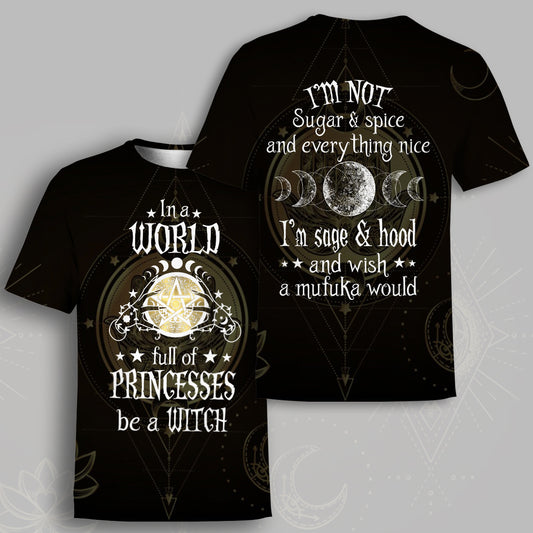 Witch T-shrit Be A Witch Halloween Gift W12