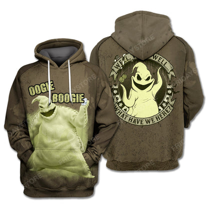  Nightmare Before Christmas Hoodie Oogie Boogie Well Well What Have We Here Hoodie Adult Unisex