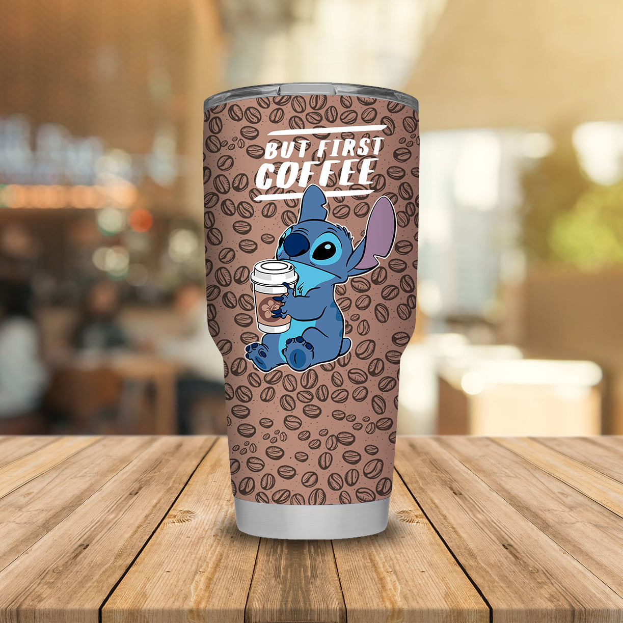 Unifinz DN Stitch Tumbler Stitch But First Coffee Tumbler Cup Cute High Quality DN Stitch Travel Mug 2026