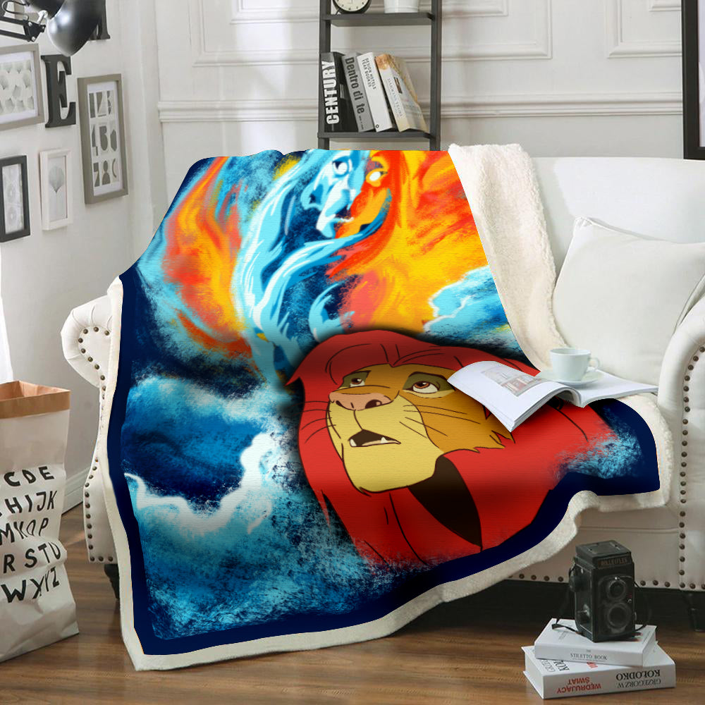 Unifinz DN LK Blanket Remember Who you are - Lion Blanket Amazing High Quality DN LK Blanket 2022