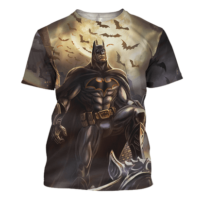 Unifinz DC BM Shirt - Guardian of Gotham T-shirt Amazing DC BM Hoodie Sweater 2023