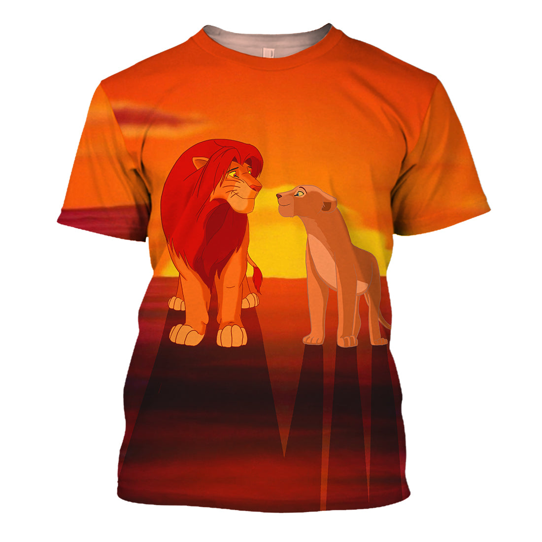 Unifinz DN LK Hoodie Love Lion 3D Print T-shirt High Quality DN LK Shirt Sweater Tank 2025