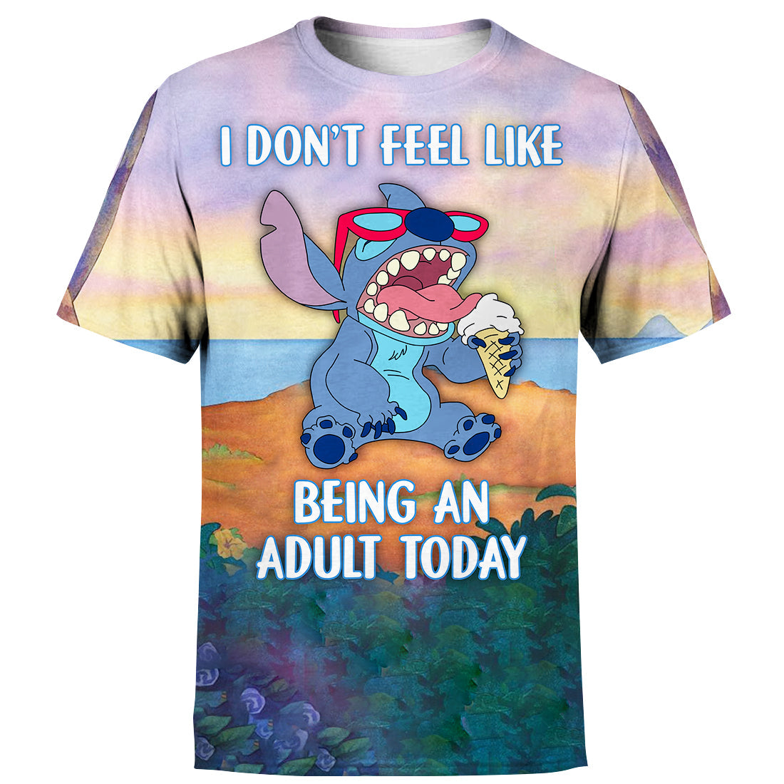 Unifinz DN Stitch T-shirt Don't Feel Like Being An Adult T-shirt DN Stitch Hoodie Sweater Tank 2025