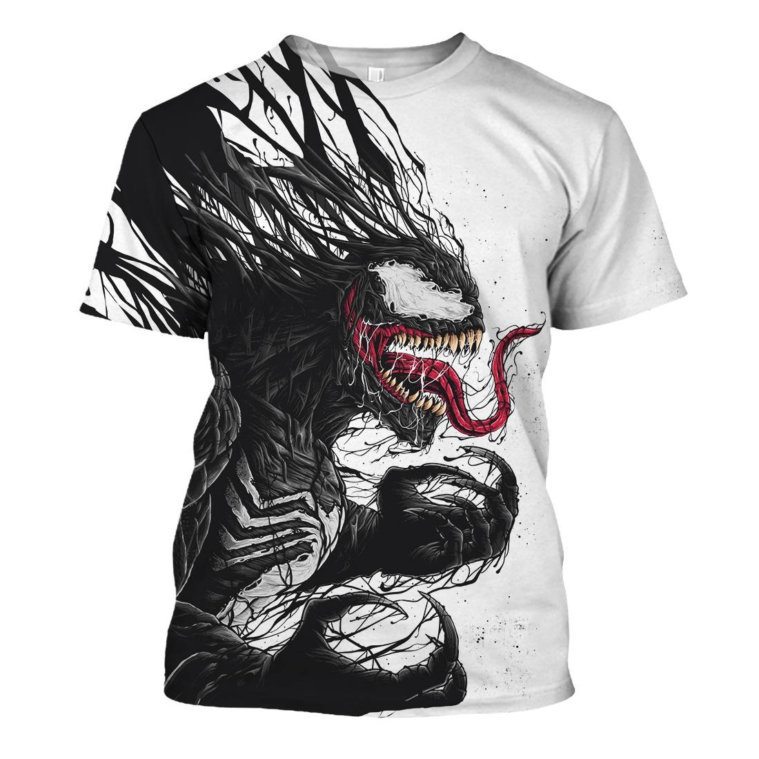 Unifinz Venom Hoodie Black & White Adult New Carnage T Shirt MV Venom Shirt Sweater Tank 2025