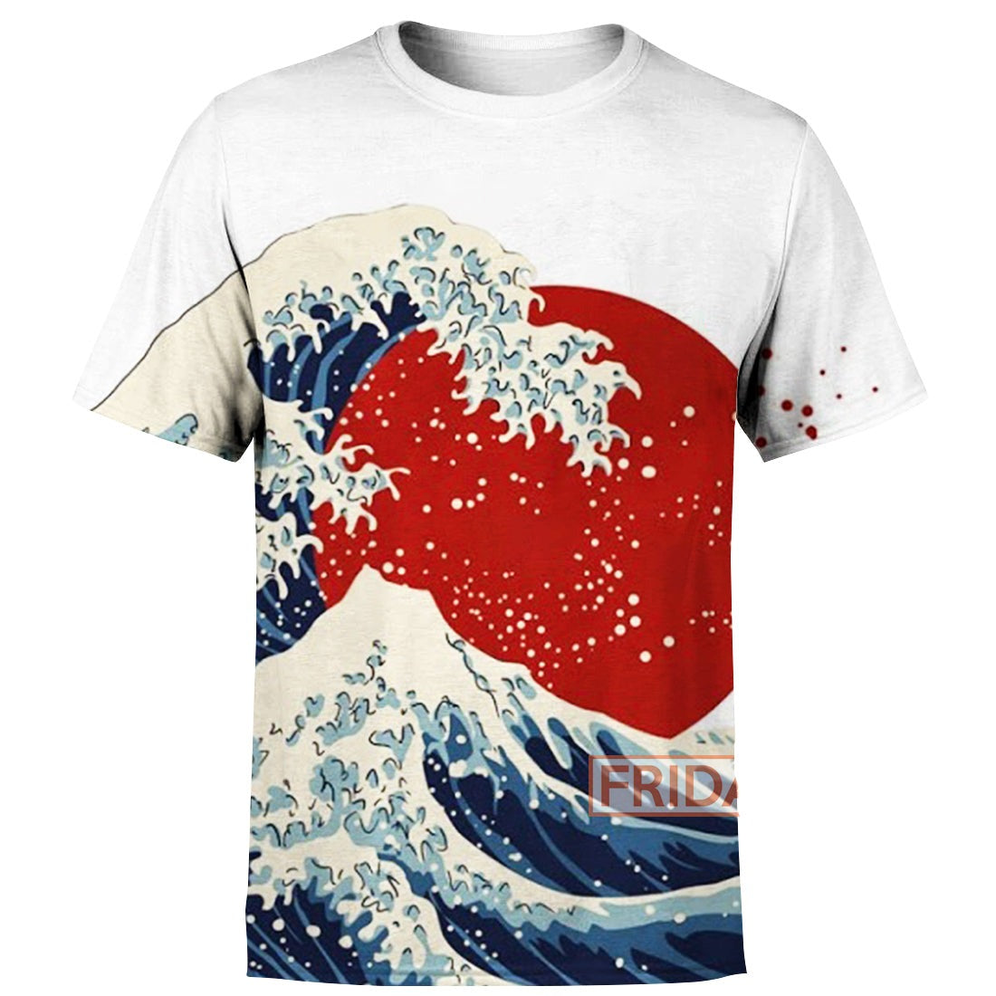 Unifinz Japan Hoodie The Great Wave of Fukushima Japan Culture 3D Print T-shirt Amazing Japan Shirt Sweater Tank 2025