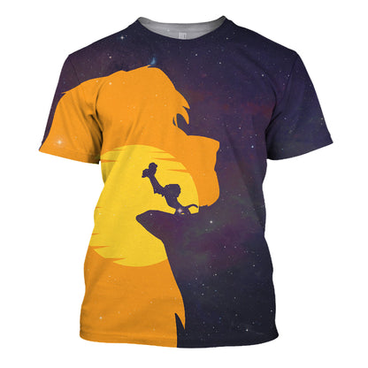 Unifinz DN LK Hoodie The Lion King 3D Print T-shirt Amazing DN LK Shirt Sweater Tank 2025