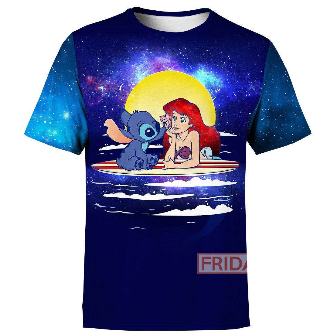 Unifinz DN T-shirt Stitch And Mermaid Princess T-shirt Amazing High Quality DN Stitch Hoodie Sweater Tank 2025