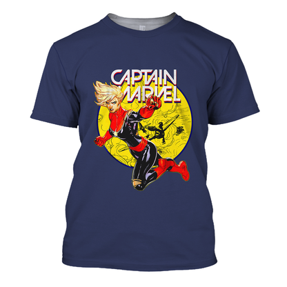 Unifinz MV Hoodie Captain Marvel 3D Print Shirt Limited Edition T-shirt MV Shirt Sweater Tank 2025