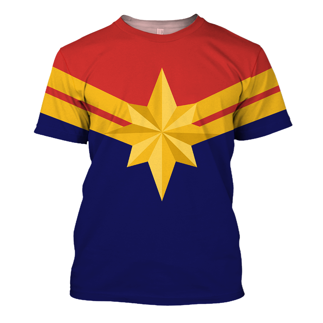 Unifinz MV Hoodie Captain Marvel Tie 3D Print T-shirt Awesome MV Shirt Sweater Tank 2025