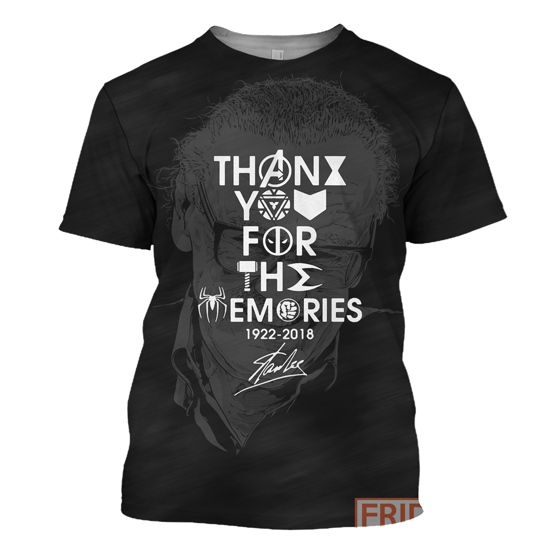 Unifinz MV Stan Lee Hoodie SL Shirt - Thank You For The Memories T-shirt MV Stan Lee Shirt Sweatshirt Tank 2025