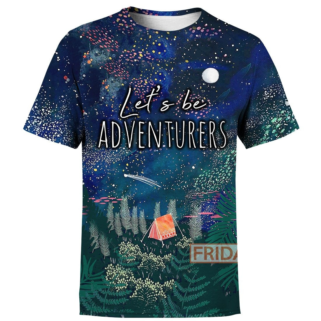 Unifinz Camping Hoodie Camping Let's Be Adventurers T-shirt Awesome High Quality Camping Shirt Sweater Tank2025