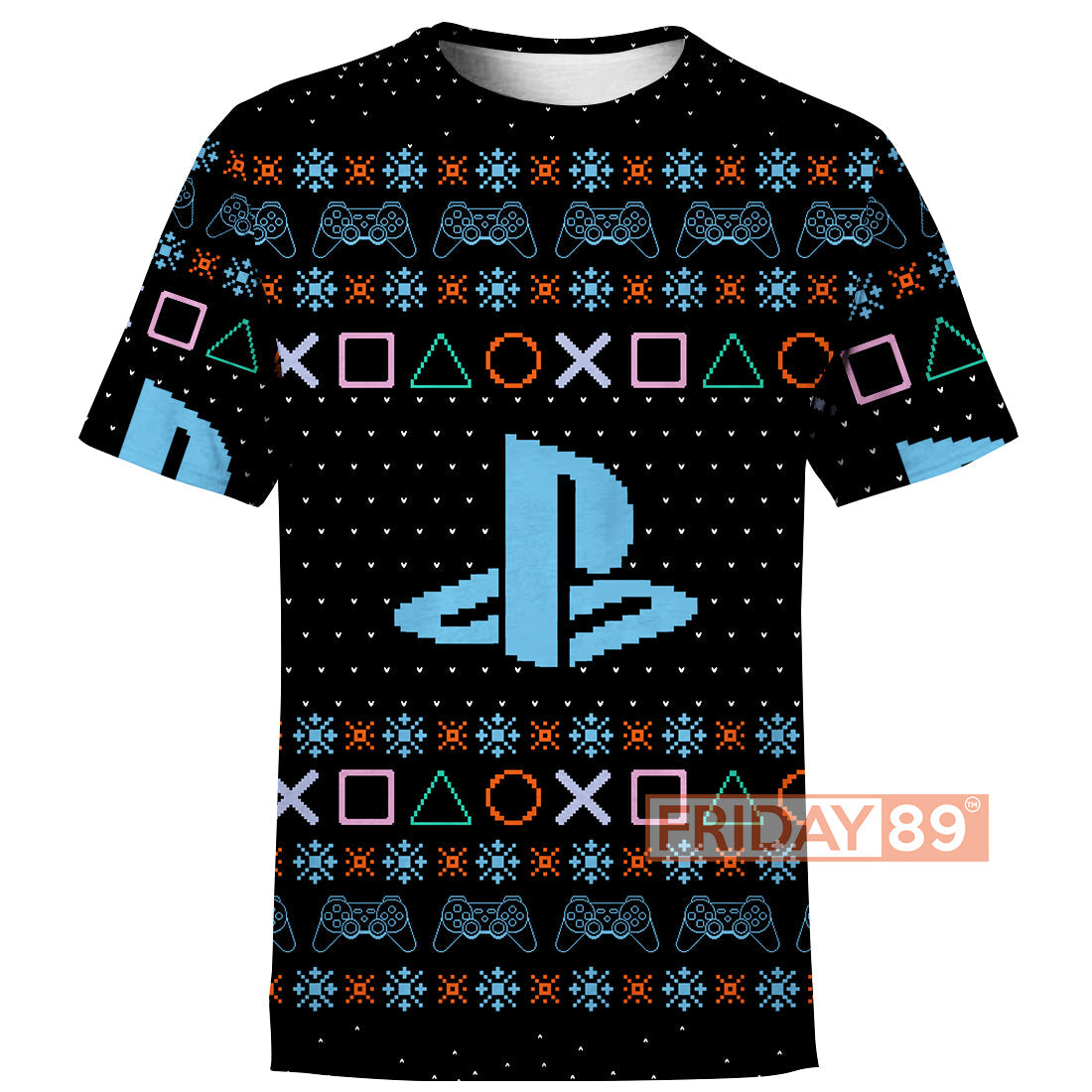 Unifinz Games Hoodie PS 4 Games Logo Christmas Pattern T-shirt Awesome Games Shirt Sweater Tank 2025