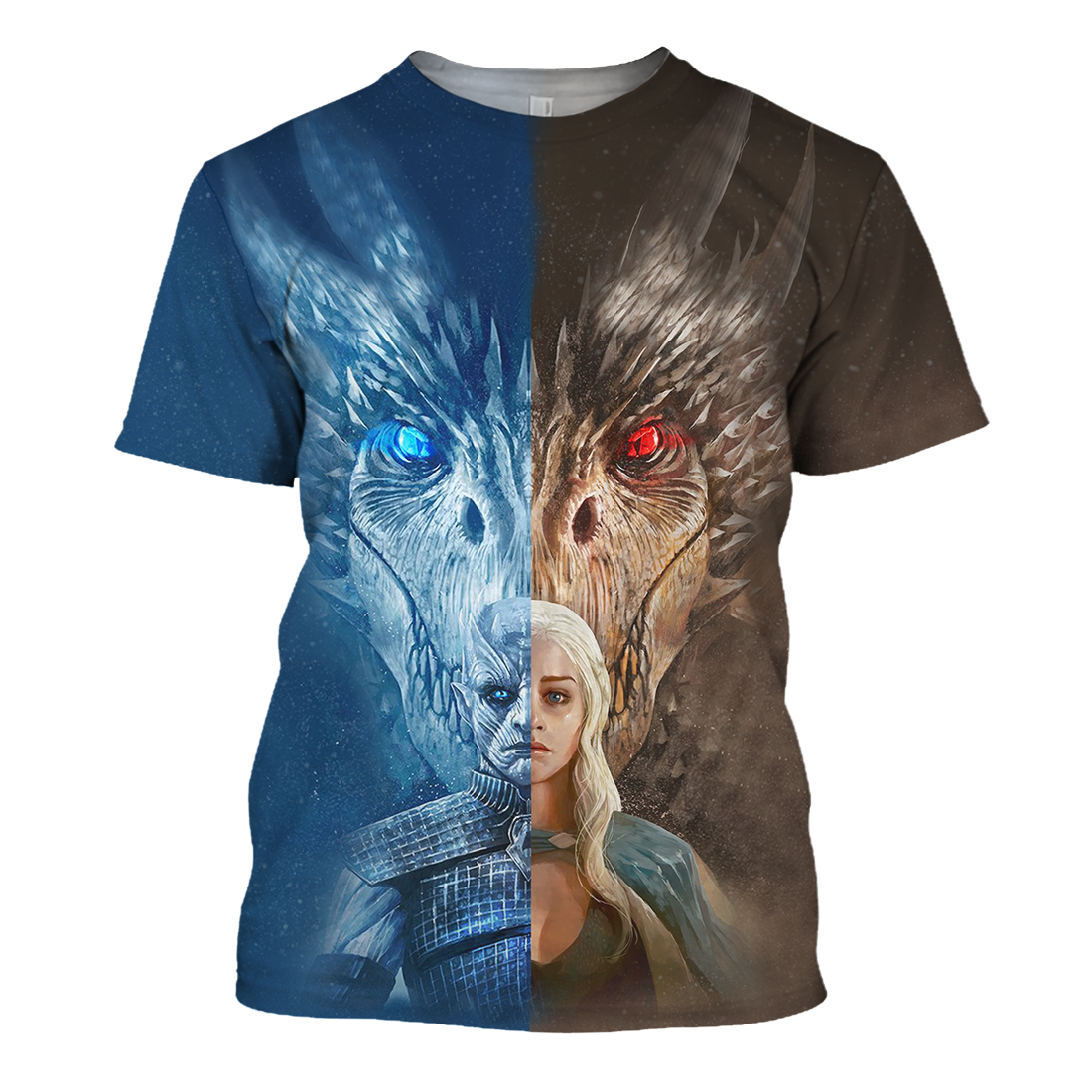 Unifinz GOT T-shirt Ice & Fire Dragon Got 3D Print T-shirt GOT Hoodie Sweater Tank 2025