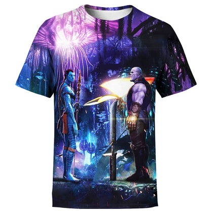 Unifinz MV Thanos Hoodie Thanos & Avatar 3D Print T-shirt MV Thanos Hoodie Sweater Tank 2025