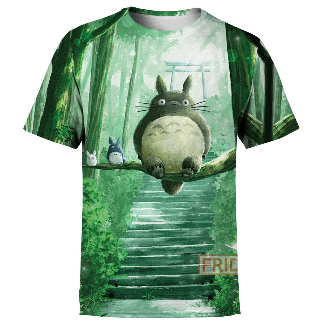 Unifinz Gb Totoro Hoodie GB Totoro And Friends Camphor Tree T-shirt Amazing GB Totoro Shirt Sweater Tank 2025