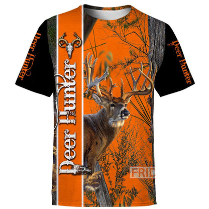 Unifinz Hunting T-shirt 3D Print Deer Hunter Art - Hunting T-shirt Amazing Hunting Hoodie Sweater Tank 2026