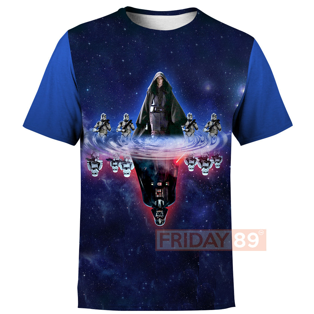 Unifinz SW T-shirt Dark Side Reflection Mirror Water T-shirt Awesome SW Hoodie Sweater Tank 2025