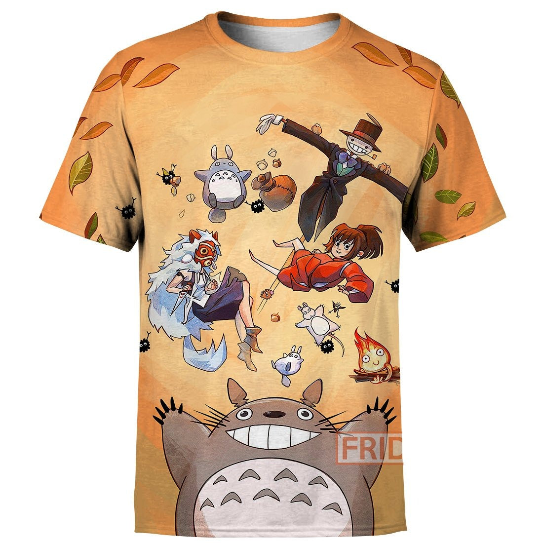 Unifinz GB Totoro Hoodie GB Characters Totoro Chihiro Mononoke T-shirt Amazing GB Shirt Sweater Tank 2025