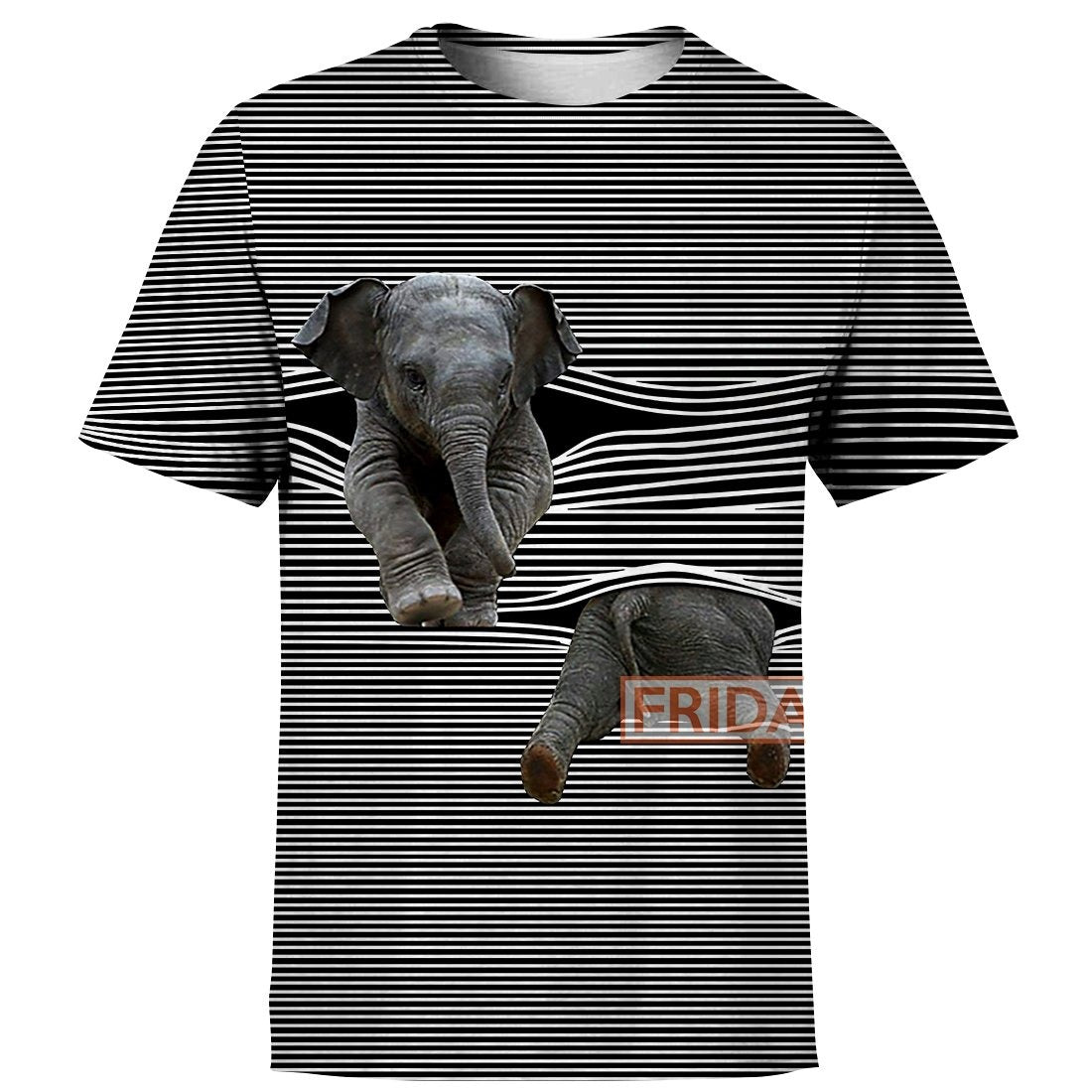 Unifinz Elephant T-shirt Funny Elephant 3D Print T-shirt Amazing Elephant Hoodie Sweater Tank 2025