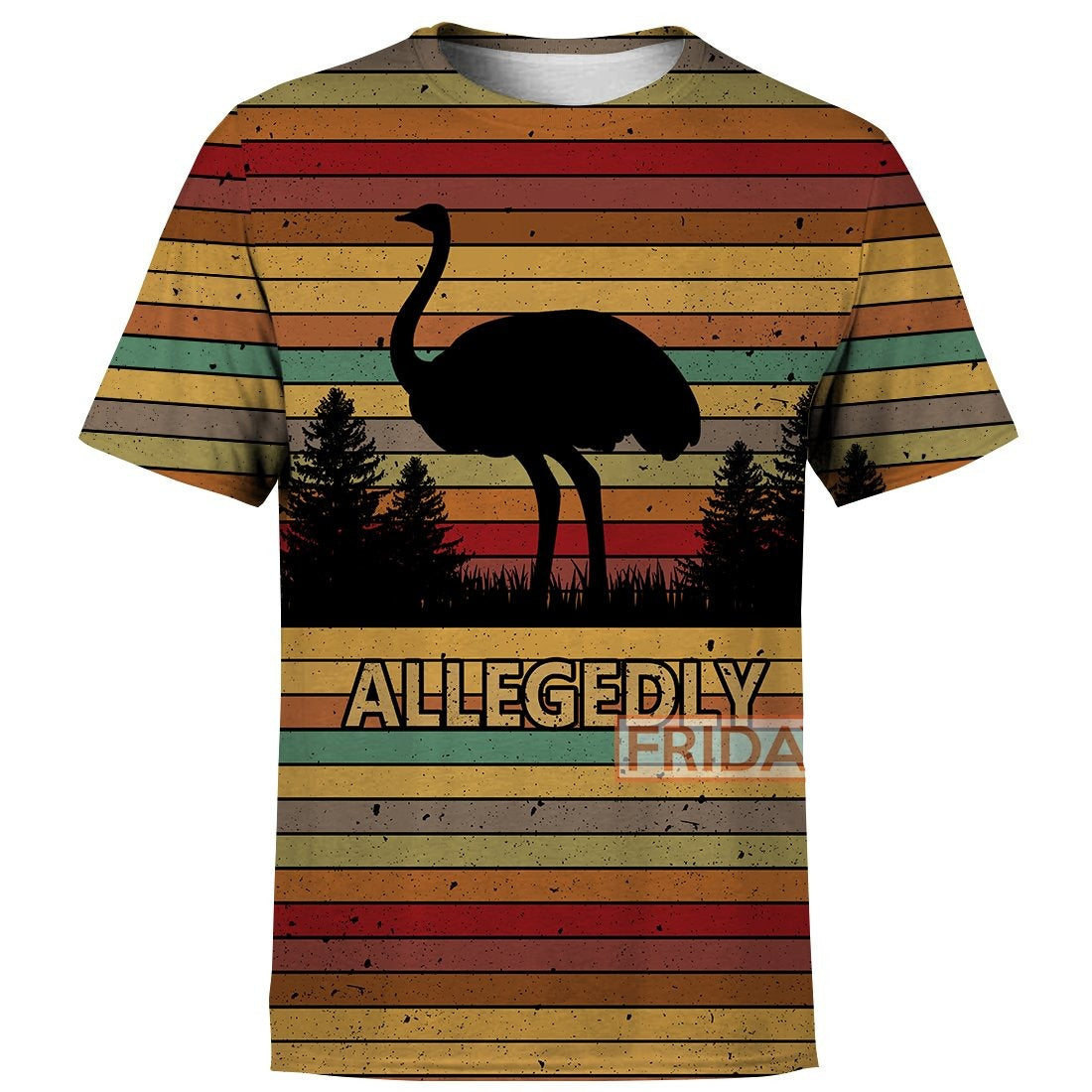 Unifinz Ostrich Hoodie Funny Allegedly Ostrich Sherlock.H T-shirt Awesome Ostrich Shirt Sweater Tank 2025