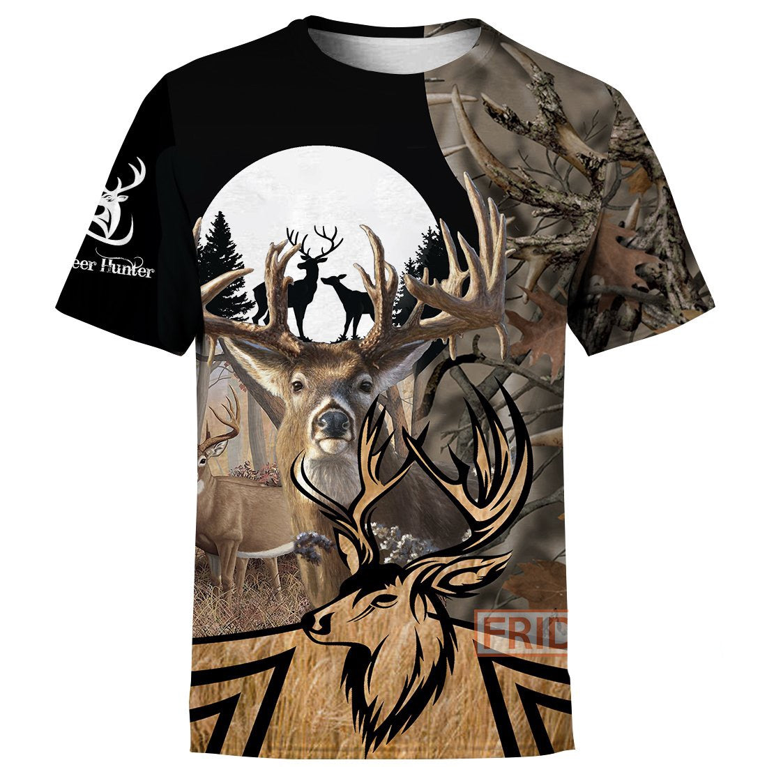 Unifinz Hunting Hoodie Deer Hunting Deers Shadow Forest Art T-shirt Amazing Hunting Shirt Sweater Tank 2026