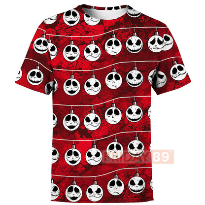 Unifinz TNBC Hoodie The Nightmare Faces - Jack Christmas T-shirt TNBC Shirt Sweater Tank 2025