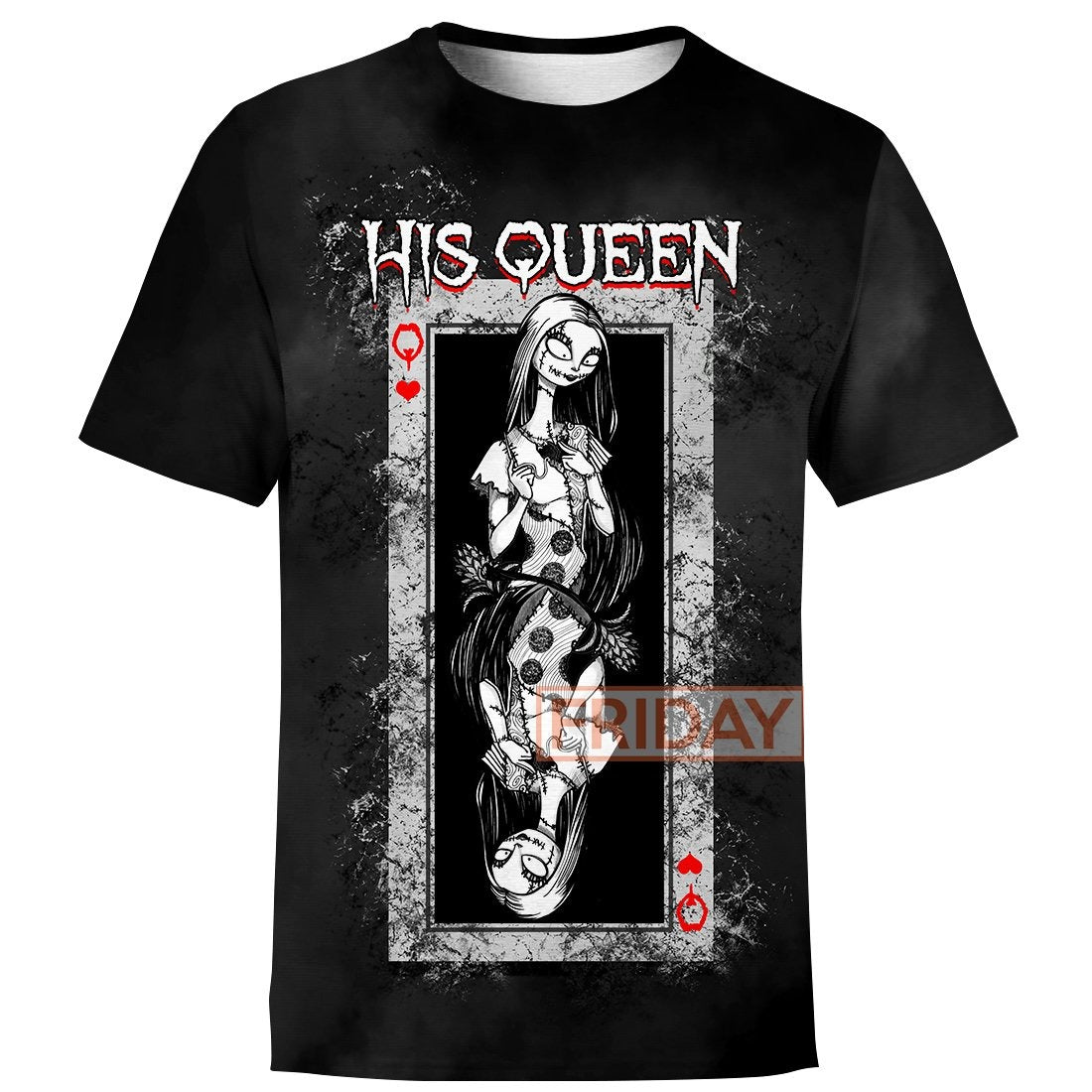 Unifinz TNBC T-shirt Sally His Queen 3D Print T-shirt TNBC Hoodie Sweater Tank 2025