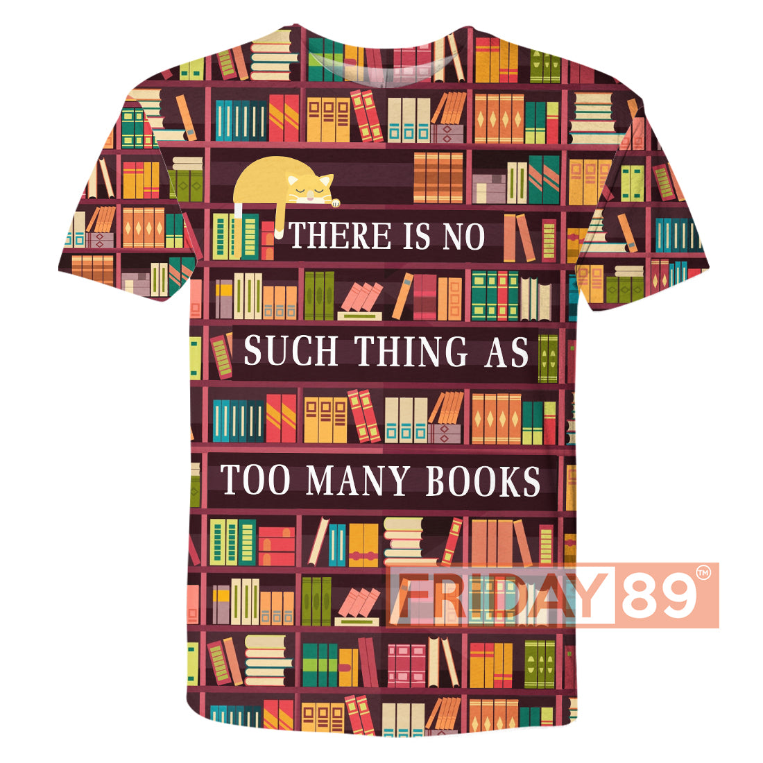 Unifinz Book Hoodie There is no such thing as too many books T-shirt Awesome Book Shirt Sweater Tank 2024