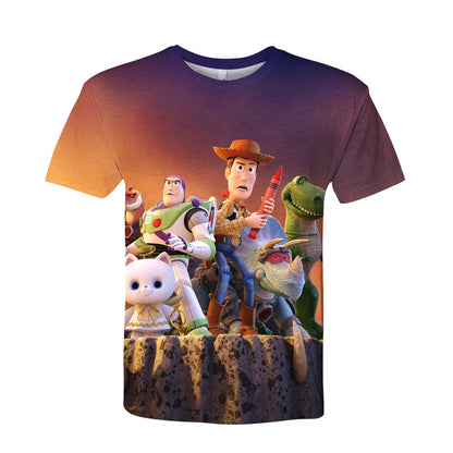 Unifinz DN Toy Story T-shirt 3D Print Toy Story T-shirt Awesome DN Toy Story Hoodie Sweater Tank 2024