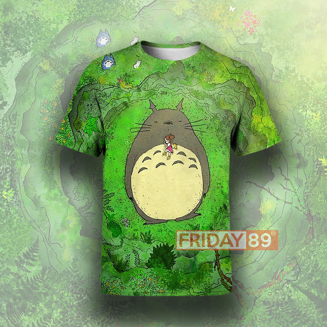 Unifinz GB Hoodie GB Green Totoro Anime T-shirt Awesomr High Quality GB Totoro Shirt Sweater Tank 2025