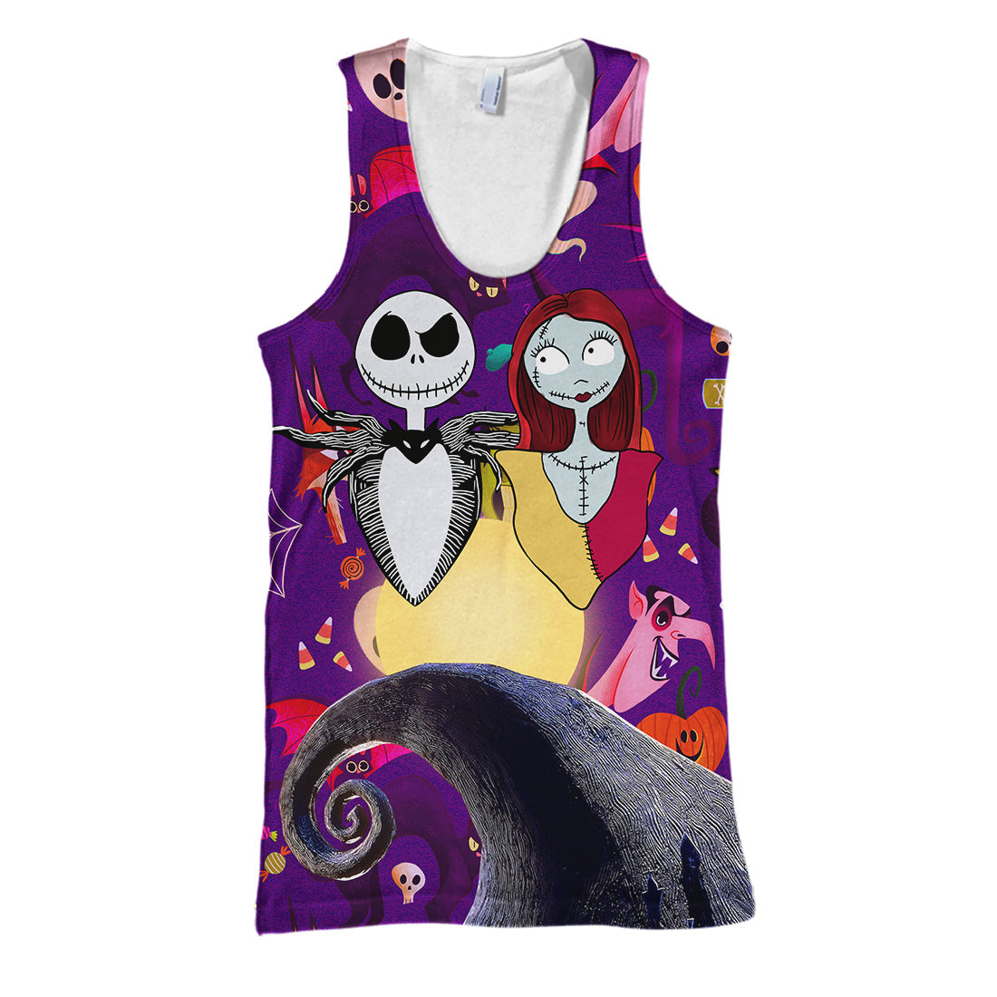 Unifinz TNBC Hoodie Jack's Nightmare Halloween T-shirt TNBC Shirt Sweater Tank 2024