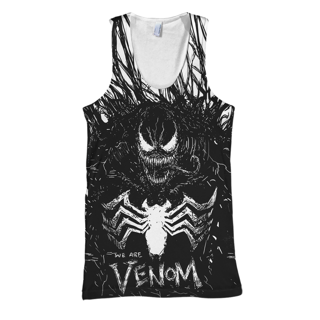 Unifinz Venom Shirt We Are Venom Carnage Black White Hoodie MV Venom Hoodie Sweater Tank 2026