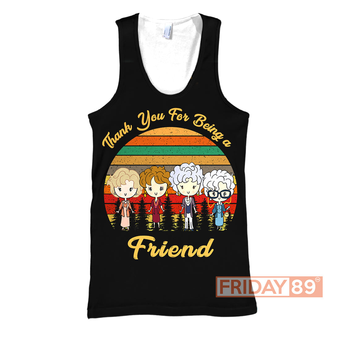 Unifinz Golden Girl Hoodie Thank You For Being A Golden Friend Girls T-shirt Golden Girl Shirt Sweater Tank 2026