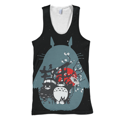 Unifinz Ghibli My Neighbor Totoro Hoodie Studio Ghibli Totoro T-shirt My Neighbor Totoro Shirt Sweater Tank 2026