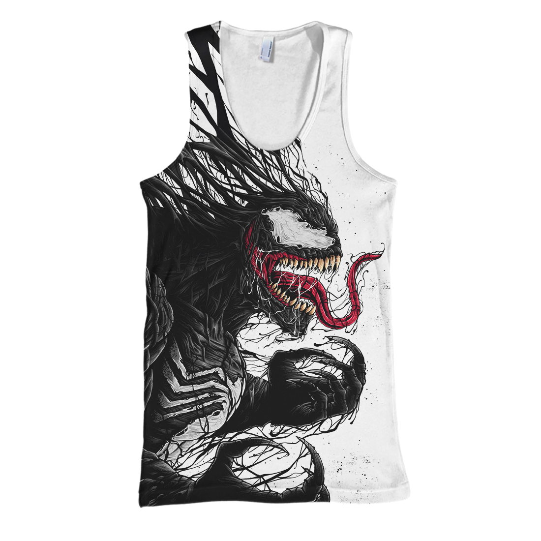 Unifinz Venom Hoodie Black & White Adult New Carnage T Shirt MV Venom Shirt Sweater Tank 2026