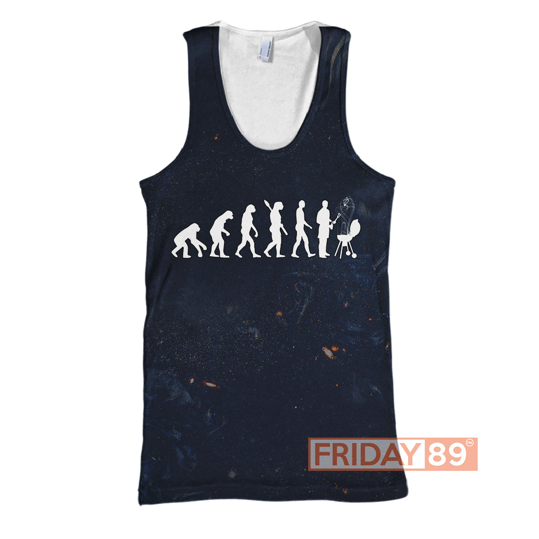 Unifinz Father T-shirt 3D Print The Grillfather BBQ Grill & Smoker T-shirt High Quality Father Hoodie Sweater Tank 2026