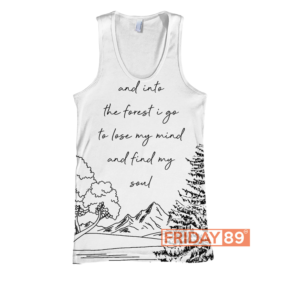 Unifinz Camping T-shirt And Into The Forest I Find My Soul - Camping T-shirt Camping Hoodie Sweater Tank 2026