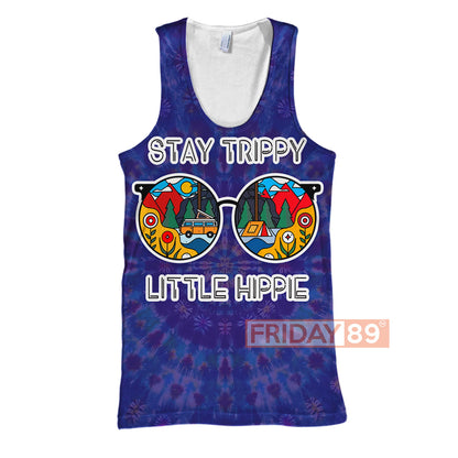 Unifinz Hippie Hoodie Little Hippie Peace Love Tie Dye T-shirt High Quality Hippie Shirt Sweater Tank 2026