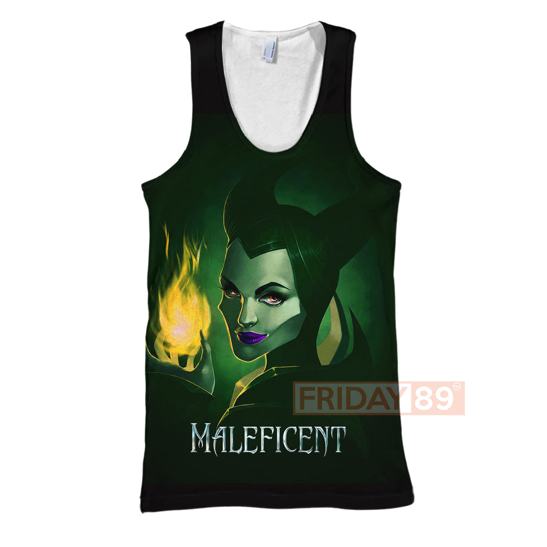 Unifinz DN Maleficent T-shirt Maleficent Beauty Art 3D T-shirt Cool DN Maleficent Hoodie Sweater Tank 2024