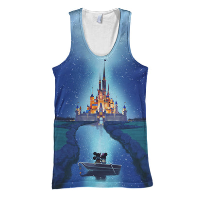 Unifinz DN T-shirt DN Land Castle 3D Print T-shirt Awesome DN Hoodie Sweater Tank 2025
