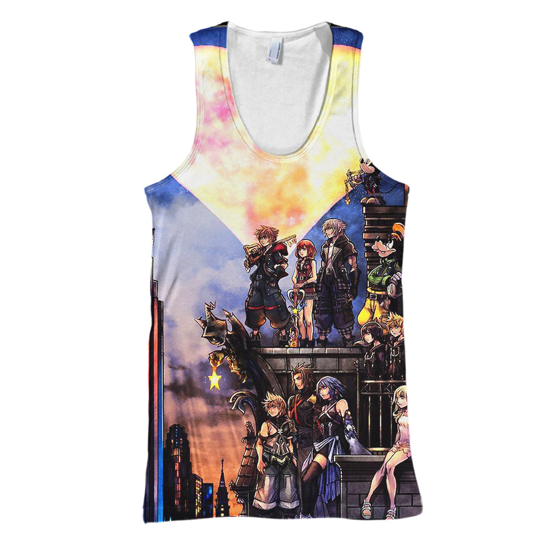 Unifinz Kingdom Hearts Hoodie Kingdom Hearts T-shirt Amazing Kingdom Hearts Shirt Sweater Tank 2025