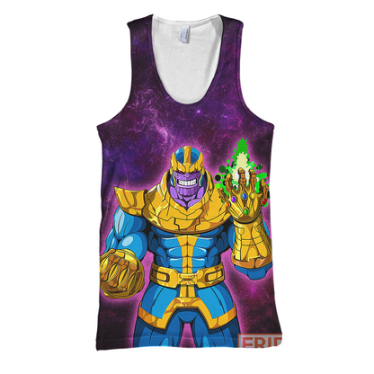Unifinz MV Hoodie TN Shirt - Flame Gauntlet T-shirt Awesome MV Shirt Sweater Tank 2026
